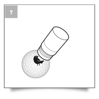 Etape 07 - Guide d'utilisation tampon 25mm